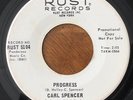 CARL SPENCER Progress / Cover Girl 45 Rust promo rare northern soul HEAR