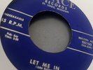 Rare 45 Bozo Ratliff Let Me In/ Rock Along Time Space Vg++