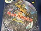 IRON MAIDEN Piece Of Mind Picture Disc 1983 US w/Hype sticker SEALED MINT (R)