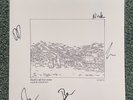 Death Cab for Cutie Asphalt Meadows Acoustic Signed Autographed Vinyl LP Sleeve