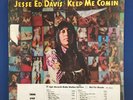 JESSE ED DAVIS Keep Me Comin 1973 PROMO vinyl LP VPI CLEAN Epic INSERT OG Inner