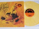THE CRAMPS - A DATE WITH ELVIS - LP - 2014 RE / YELLOW SPLATTER VINYL - NR MINT