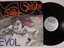 SONIC YOUTH Evol SST LP VG+/VG++ with glossy, press kit & lyric sheet insert o