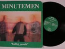 MINUTEMEN Ballot Result SST 2XLP VG+/VG++ with press release o