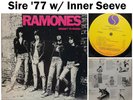 Ramones Rocket to Russia LP Sire 1977 VG+ Vinyl Sterling w/ Inner Sleeve #53D