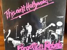 FORGOTTEN REBELS This Ain't Hollywood Vinyl Record 1982 LP Repress Lyrics Sleeve