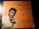 HOPETON LEWIS TAKE IT EASY WITH THE ROCK STEADY BEAT  LP RECORD
