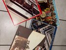 vintage vinyl records Beatles and Led Zeppelin, in good condition