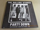 ROLLING STONES Party Down 3XLP Vinyl Box Set Used  10/1/1981 Rockford, Illinois