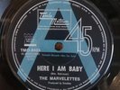 THE MARVELETTES Here I Am Baby / Keep Off..1968 A-LABEL PROMO Tamla Motown Soul