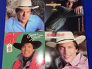 LOT-(4) George Strait LP RECORD CLEAN VINYL MCA Christmas/Right Wrong/From Heart