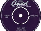45rpm - THE FIVE KEYS - THAT'S RIGHT / OUT OF SIGHT, OUT OF MIND (1955 DOO WOP)