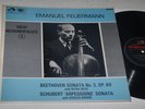 Emanuel Feuermann Schubert Arpeggione & Beethoven Cello Sonata 1967 HMV ED1 NM