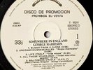 GEORGE HARRISON Somewhere in England  LP Promo Peeruvian