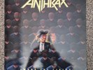 Anthrax Among The Living UK 1st Press Vinyl LP 1987