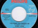 NORTHERN SOUL - BOBBY HEBB - YOU WANT TO CHANGE ME - PHILIPS