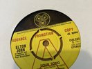 Elton John - Your Song - 1971 ADVANCE PROMO COPY - 7 Inch Vinyl Record