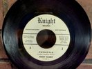 RARE  Knight Records  DJ Copy Jimmy Rabbit Pushover/Wait and See  45 RPM   A++