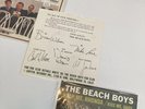 Beach Boys   HELP ME RHONDA   Fun Fun I Get Around 3 Pc 45 Sleeve Autographed