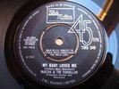 MARTHA & THE VANDELLAS, MY BABY LOVES ME, 1966 UK TAMLA MOTOWN 45, TMG 549, HEAR