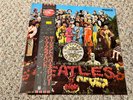 The Beatles - Sgt. Pepper's  - 1982 Japanese MONO Red Vinyl - Obi