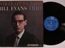 BILL EVANS TRIO Portrait In Jazz RIVERSIDE LP o
