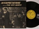 STAN GETZ QUINTET Interpretations NORGRAN LP mono o