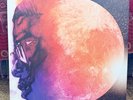 KID CUDI Man on the Moon ORANGE / BLACK SWIRL 2x VINYL LP 2021 Unplayed VINYL ME