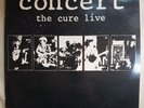 Concert The Cure Live LP Synth New Wave Fiction FIXH 10 UK Black Inner 1984 EX