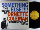 Ornette Coleman - Something Else LP - Contemporary - S7551 VG+