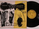BUD POWELL Piano Interpretations NORGRAN LP mono dsm cover o