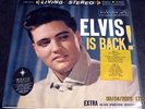 Elvis IS BACK 1st press 1s/1s + SPEEDWAY Not For Sale shrink/M stkr's photo