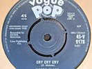 Bobby Bland   -  Cry Cry Cry   -  UK VOGUE POP  -   60's Soul 45