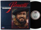 Luciano Pavarotti - Passione LP - London - Opera VG++ Autograph