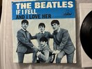 The Beatles-If I Fell/And I Love Her-Vinyl 45 w/Picture Sleeve scranton triangle