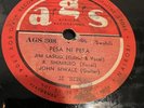 AFRICA African AGS SWAHILI Guitar AGS 78 RPM Record Music FINGER STYLE Mwale