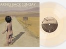 Taking Back Sunday: Where You Want To Be White/Tan Colored Vinyl LP. Louder Now.