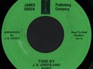 J.B. GREEN Time By / Rock Me Baby 45 Real To Reel Rare 1970s TX Psych Funk