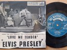 ELVIS PRESLEY Love me tender HMV 7EG8199 UK EP from 1956