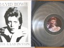 DAVID BOWIE - LOVE A LAD IN VAIN, rare lp CLEAR VINYL live Long Beach 73 VR-031
