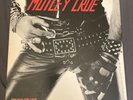 Motley Crue Too Fast For Love Record 60174-1Y 1982 Sterling With Insert