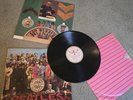 Vtg  Beatles-Sgt Peppers LHCB 1st Hör Zu German Pressing & Insert