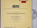 Fournier. Bach (Suites 1 + 2, cello solo). Archiv 198 186 red stereo. NM