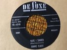 45 RPM Donnie Elbert DELUXE 6148 have I Sinned / Leona VG+