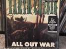 EARTH CRISIS All Out War / Firestorm LP EP RED/YELLOW/BLACK Vinyl /100 Sealed