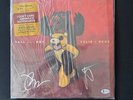 Fall Out Boy - Folie a Deux Vinyl 2x LP Orange and Red RARE - Signed By X2 COA