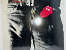 The Rolling Stones Sticky Fingers Factory SEALED hype sticker Warhol zipper