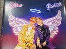 Elton John Signed Art Card Who Believes In Angels? Purple vinyl LP