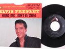 Rock & Roll 45 ELVIS PRESLEY Hound Dog RCA VICTOR VG+/VG++ picture sleeve e