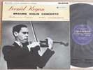 LEONID KOGAN violin concerto BRAHMS KONDRASHIN 1960 UK ED1 COLUMBIA LP MINT